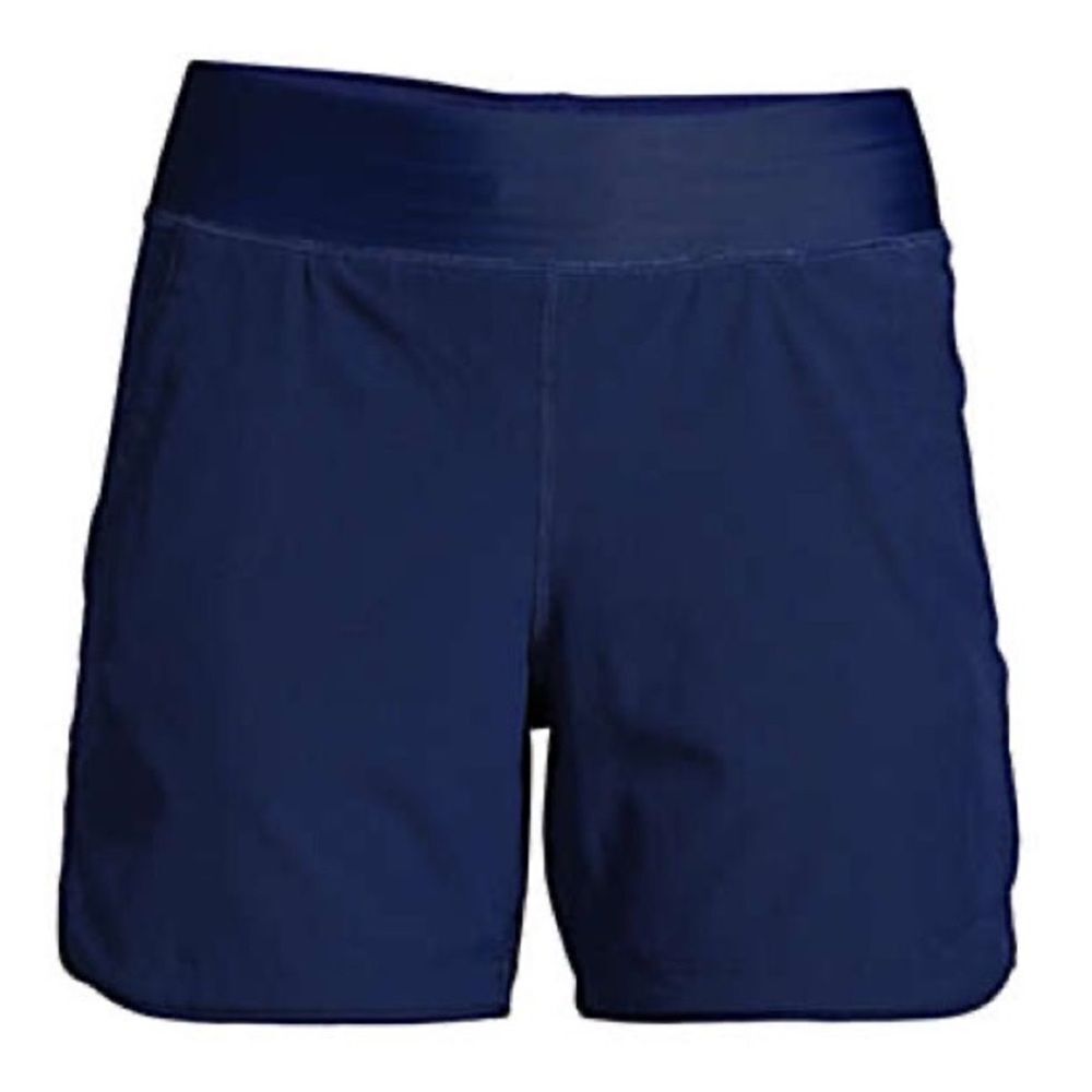 Land’s End Plus Standard  Size swim Quick dry shorts panty pockets navy Various